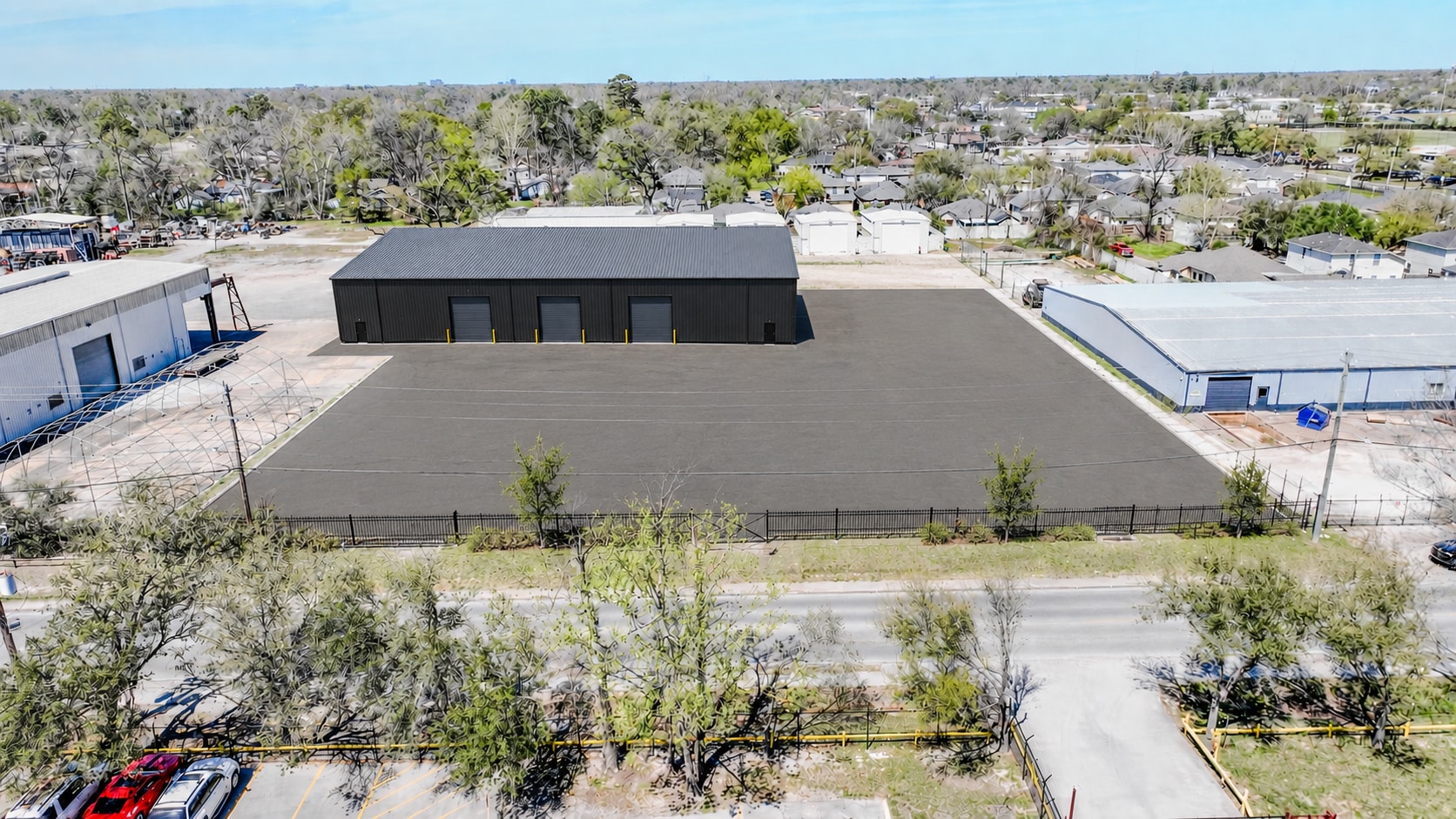 135 Berry Road, Houston, TX for lease Aerial- Image 1 of 1