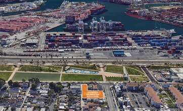 314 N Wilmington Blvd & 915 W C St, Wilmington, CA - AERIAL map view