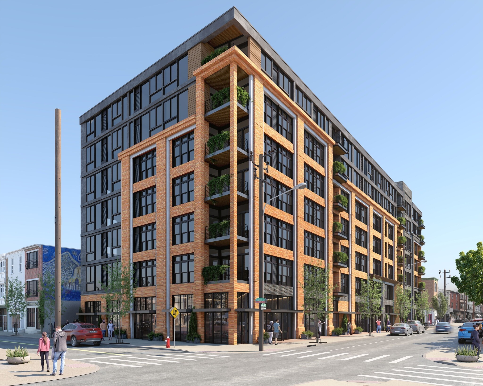 419 Bainbridge St, Philadelphia, PA à louer Photo du bâtiment- Image 1 de 6