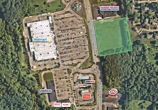 1330 N Hermitage Rd, Hermitage, PA - AERIAL map view