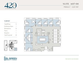 420 Lexington Ave, New York, NY à louer Plan d’étage- Image 1 de 1