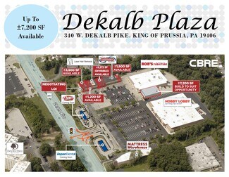 Plus de détails pour 330 W Dekalb Pike, King Of Prussia, PA - Commerce de détail à louer