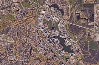 5221 N O'Connor Blvd, Irving, TX - Aérien  Vue de la carte