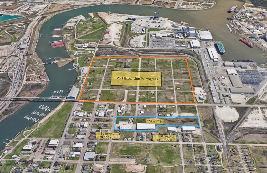 101 W 4th St, Freeport, TX à louer - Photo du bâtiment - Image 2 de 7