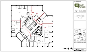 1 Adelaide St E, Toronto, ON for lease Floor Plan- Image 1 of 1