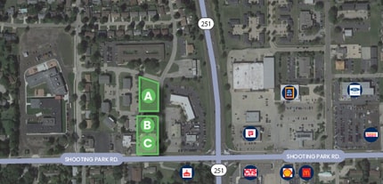 1200 Maple Dr, Peru, IL - Aerial map view