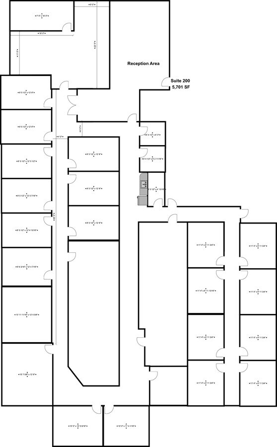 8140 Ashton Ave, Manassas, VA 20109 - Unité 200 -  - Plan d’étage - Image 1 of 1