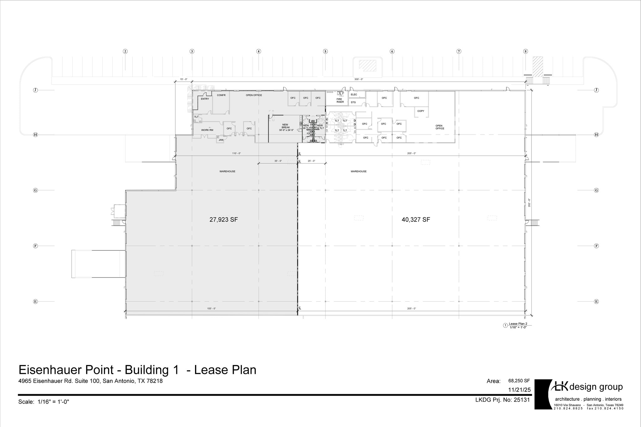5035 Eisenhauer Rd, San Antonio, TX for lease Floor Plan- Image 1 of 1