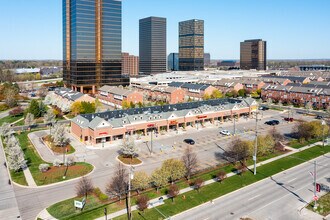 25203-25309 Evergreen Rd, Southfield, MI - Aérien  Vue de la carte