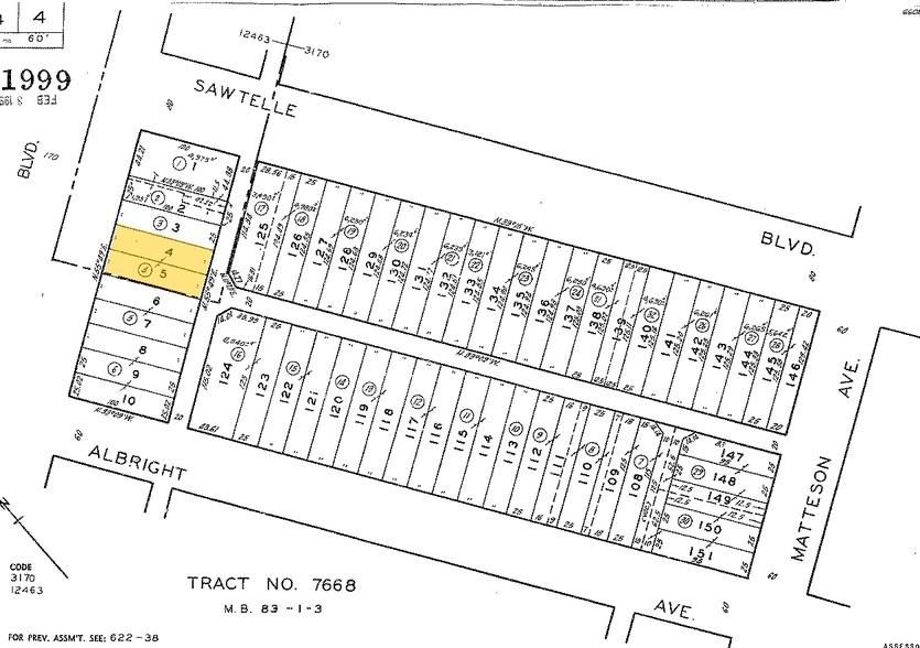 11312-11314 Venice Blvd, Los Angeles, CA for lease - Plat Map - Image 3 of 3