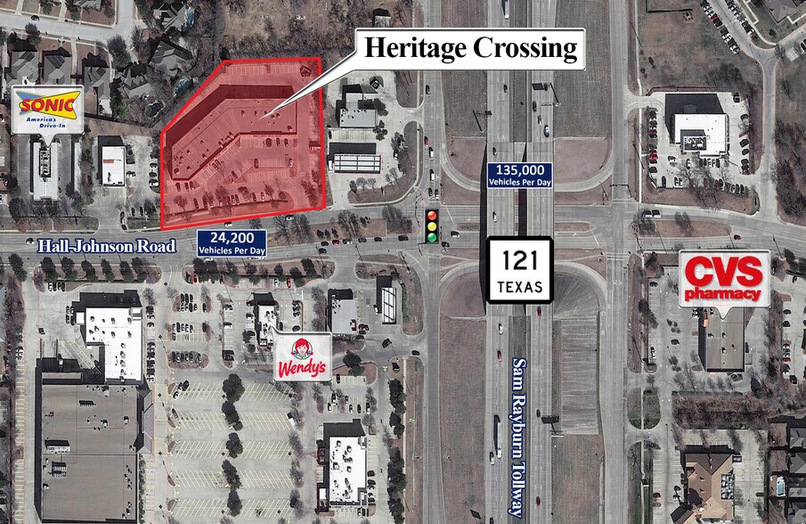 2140 Hall Johnson Rd, Grapevine, TX à louer - Aérien - Image 1 de 2