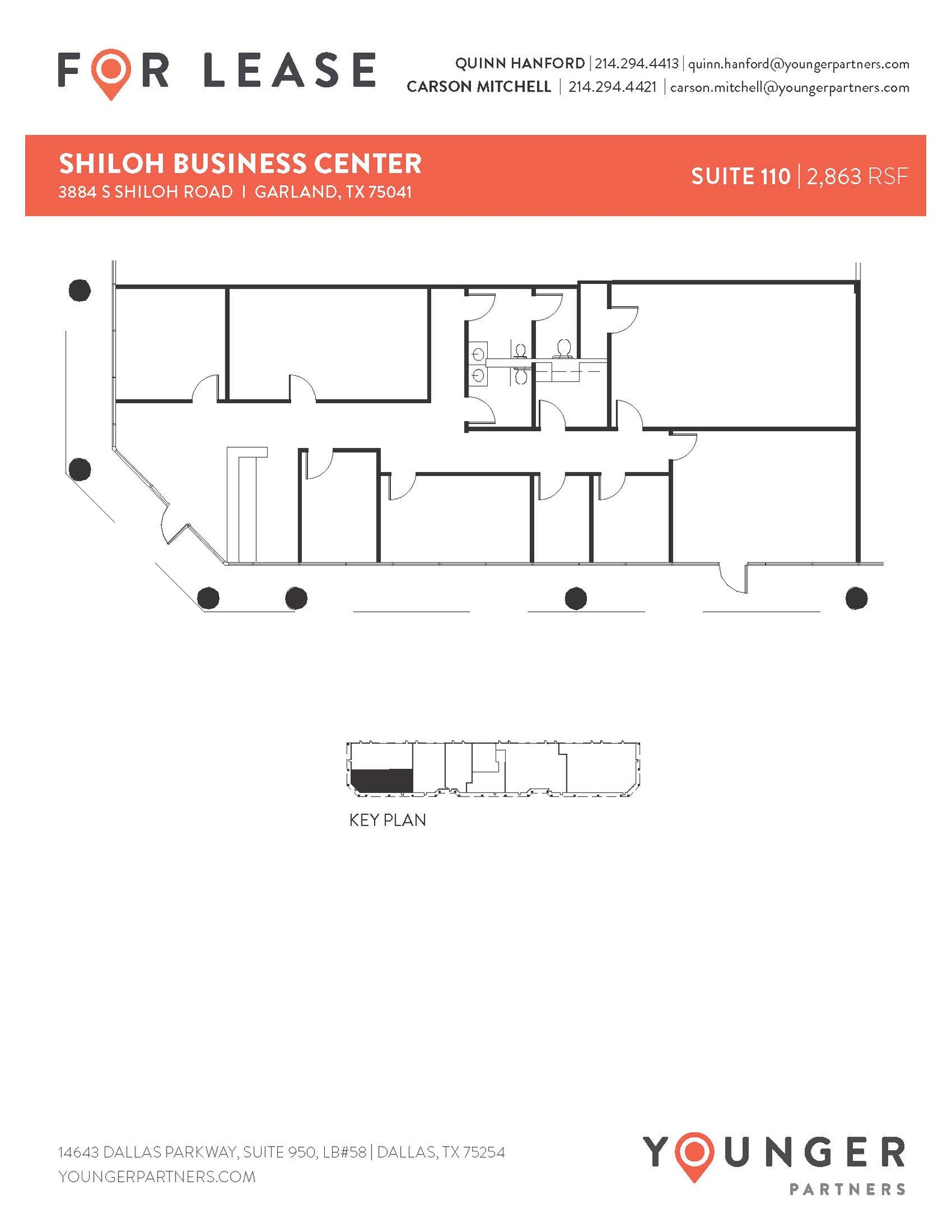 3884 S Shiloh Rd, Garland, TX à louer Plan d  tage- Image 1 de 1