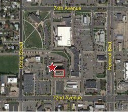 7301 Federal Blvd, Westminster, CO - Aérien Vue de la carte