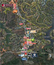 1308 Village Harbor Dr, Clover, SC - Aerial map view