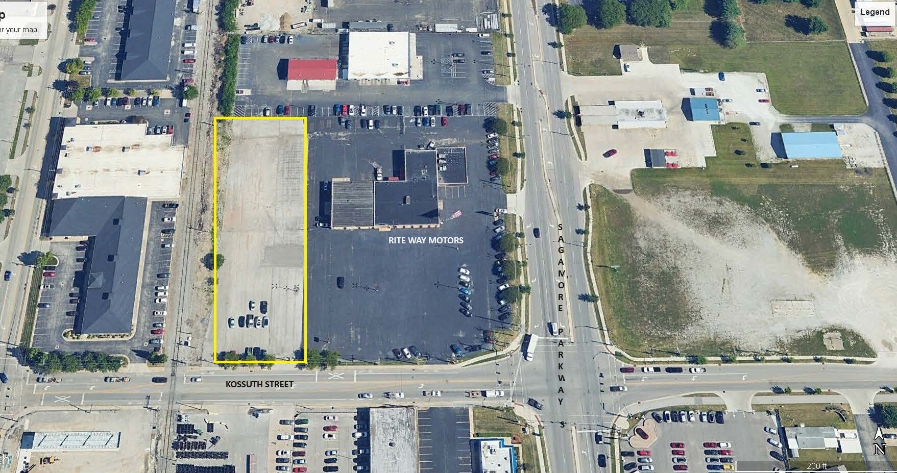 Kossuth Street St, Lafayette, IN à louer Aérien- Image 1 de 2