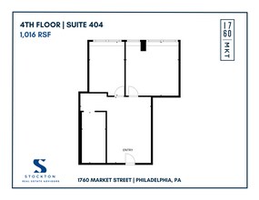 1760 Market St, Philadelphia, PA for lease Floor Plan- Image 1 of 1