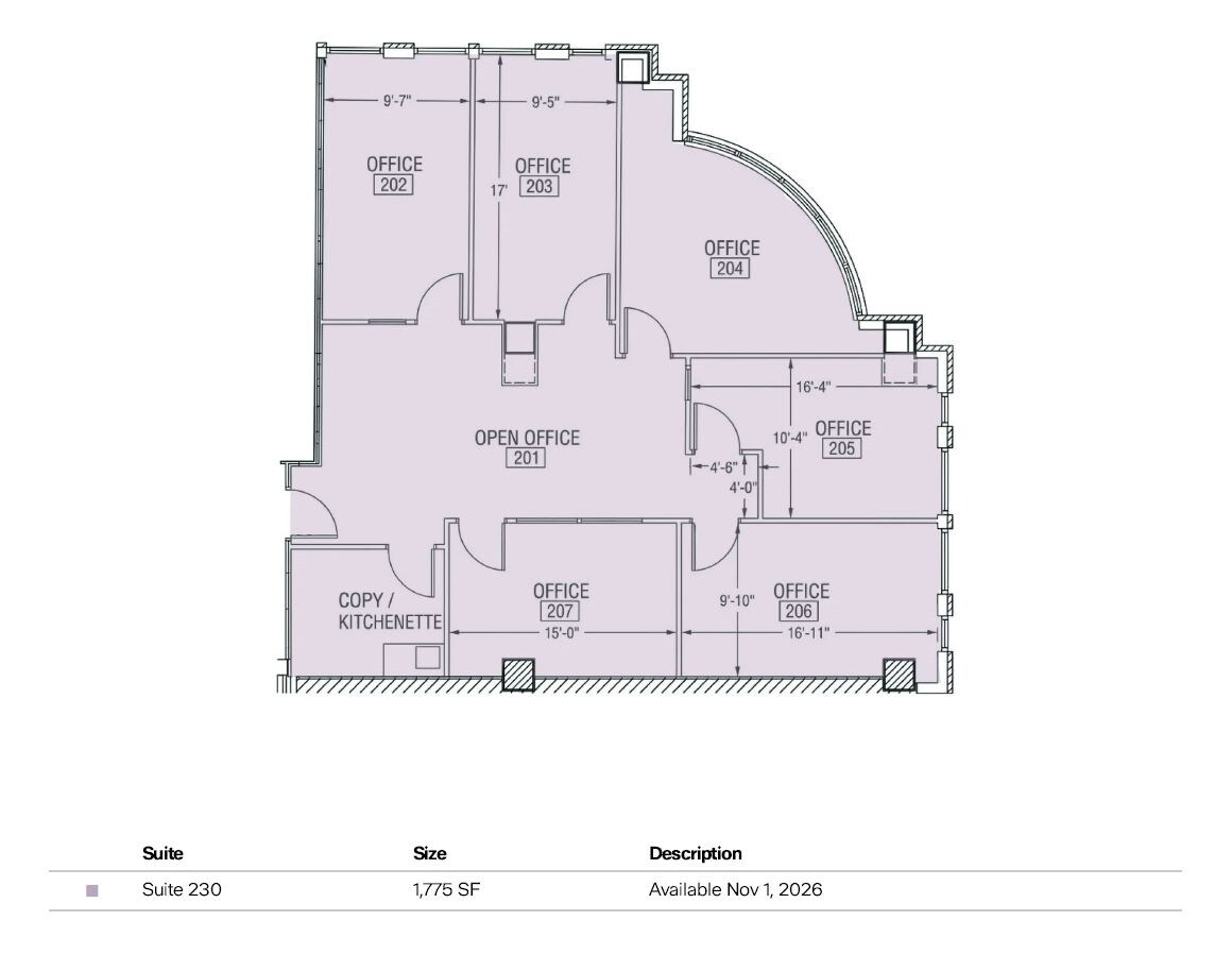 11 N Washington St, Rockville, MD for lease Floor Plan- Image 1 of 1