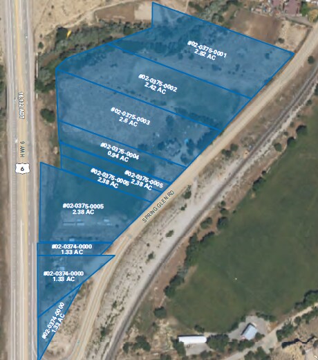 3351 N Spring Glen Rd, Helper, UT à vendre Aérien- Image 1 de 2