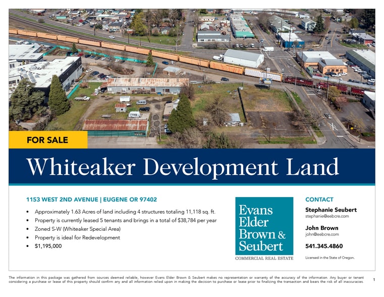 1153 W 2nd Ave, Eugene, OR for sale - Building Photo - Image 3 of 7