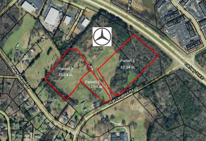 1590 Virgil Langford Rd, Bogart, GA à vendre - Aérien - Image 3 de 4