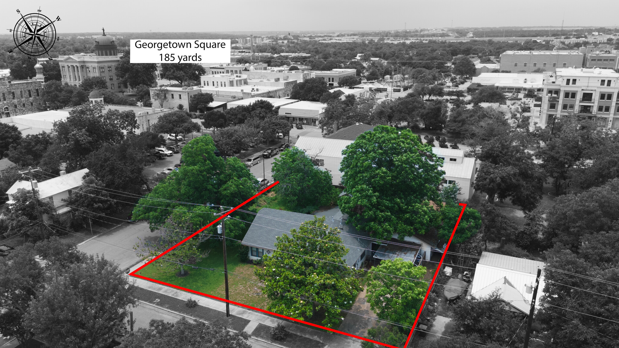 510 S Church St, Georgetown, TX for sale Aerial- Image 1 of 15