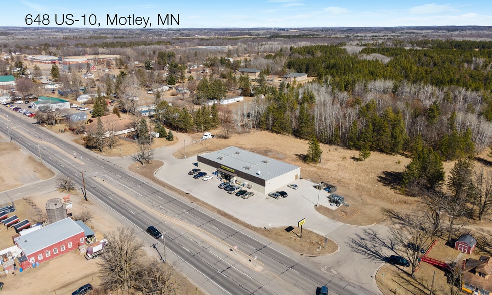 648 Highway 10, Motley, MN for sale - Primary Photo - Image 1 of 1