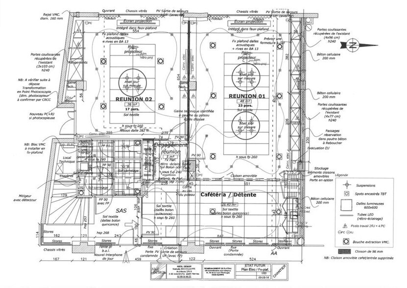 Bureau dans Rennes à vendre - Plan d’étage - Image 2 de 3