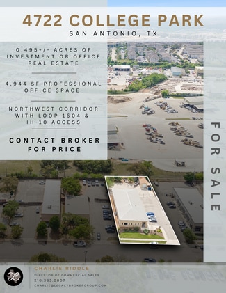 More details for 4722 College Park, San Antonio, TX - Flex for Sale