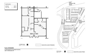 3281 Highland Dr, Las Vegas, NV for lease Site Plan- Image 1 of 1