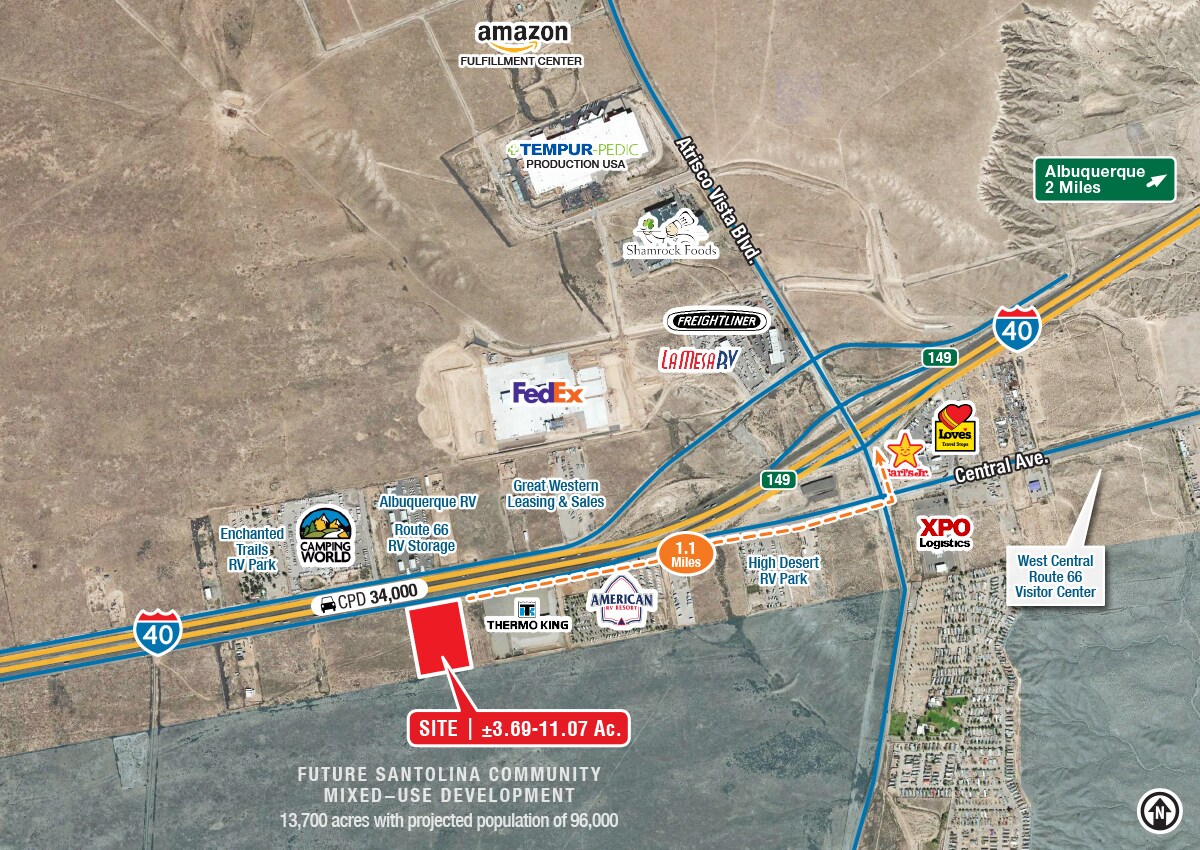 SWQ Central Ave. & Atrisco Vista Blvd. SW, Albuquerque, NM à louer Photo principale- Image 1 de 4