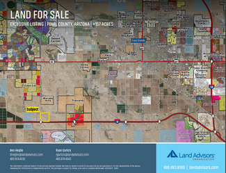 Plus de détails pour 00 S Montgomery Rd, Casa Grande, AZ - Terrain à vendre