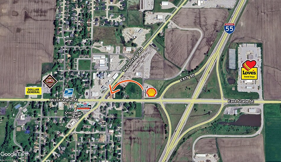 105 E State St, Hamel, IL à louer - Photo du bâtiment - Image 2 de 4