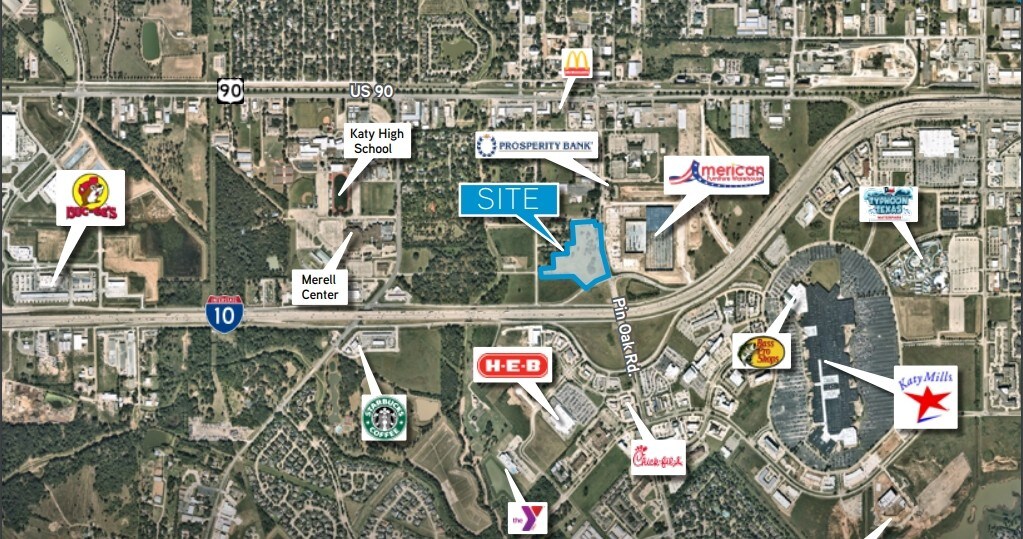 Pin Oak Road & Katy Freeway, Katy, TX à vendre Photo du bâtiment- Image 1 de 2