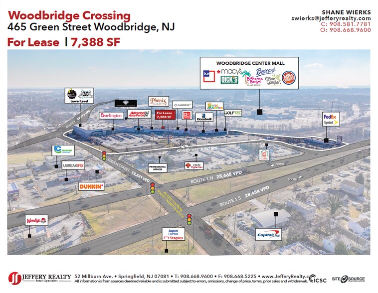 451-479 Green St, Woodbridge, NJ à louer - Photo du bâtiment - Image 1 de 2