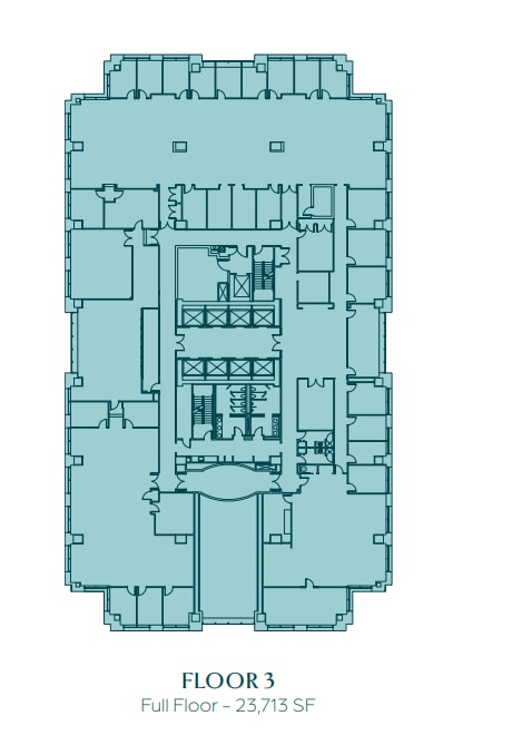 951 E Byrd St, Richmond, VA à louer Plan d’étage- Image 1 de 1