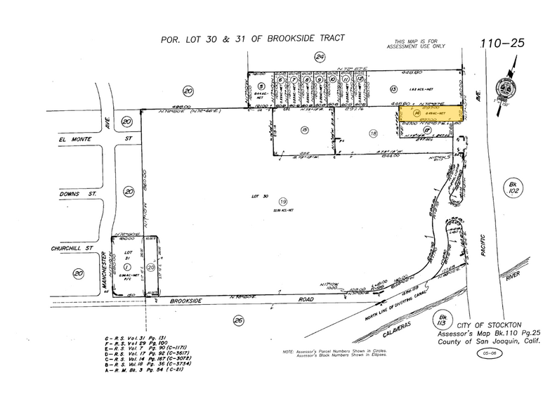 4239 Pacific ave, Stockton, CA à vendre - Plan cadastral - Image 1 de 1