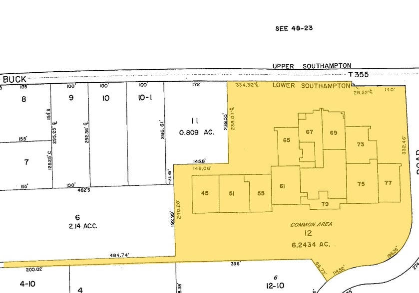 45-79 Buck Rd, Huntingdon Valley, PA for lease - Plat Map - Image 3 of 93