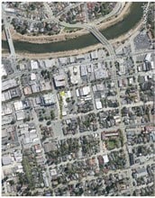 1009-1011 Pacific Ave, Santa Cruz, CA - AERIAL map view