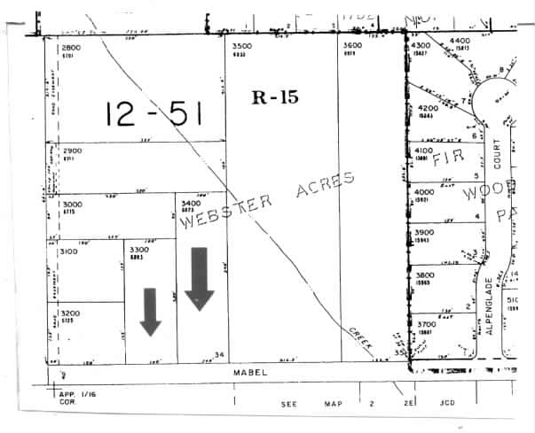 6803-6823 SE Mabel Ave, Milwaukie, OR à vendre - Plan cadastral - Image 2 de 7