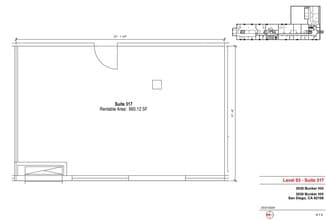 3030 Bunker Hill St, San Diego, CA for lease Floor Plan- Image 1 of 1