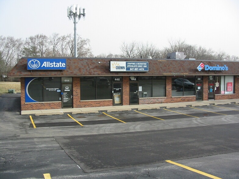 444-456 E Dundee Rd, Palatine, IL for lease - Building Photo - Image 2 of 9