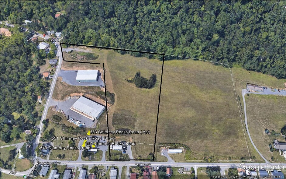 465 Chimney Rocks Rd, Hollidaysburg, PA à vendre - Photo du bâtiment - Image 2 de 3