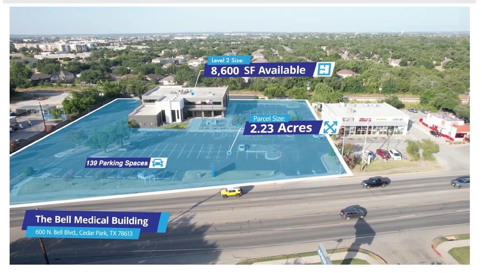 600 N Bell Blvd, Cedar Park, TX for lease - Building Photo - Image 3 of 10