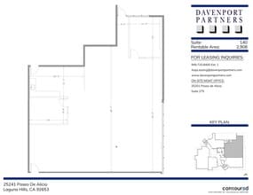 25231 Paseo de Alicia, Laguna Hills, CA à louer Plan de site- Image 1 de 1