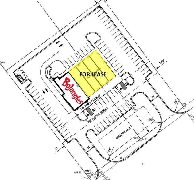 23040 John T Reid Pkwy, Scottsboro, AL à louer - Plan de site - Image 3 de 4