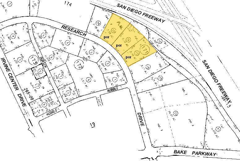 8855 Research Dr, Irvine, CA for lease - Plat Map - Image 2 of 27