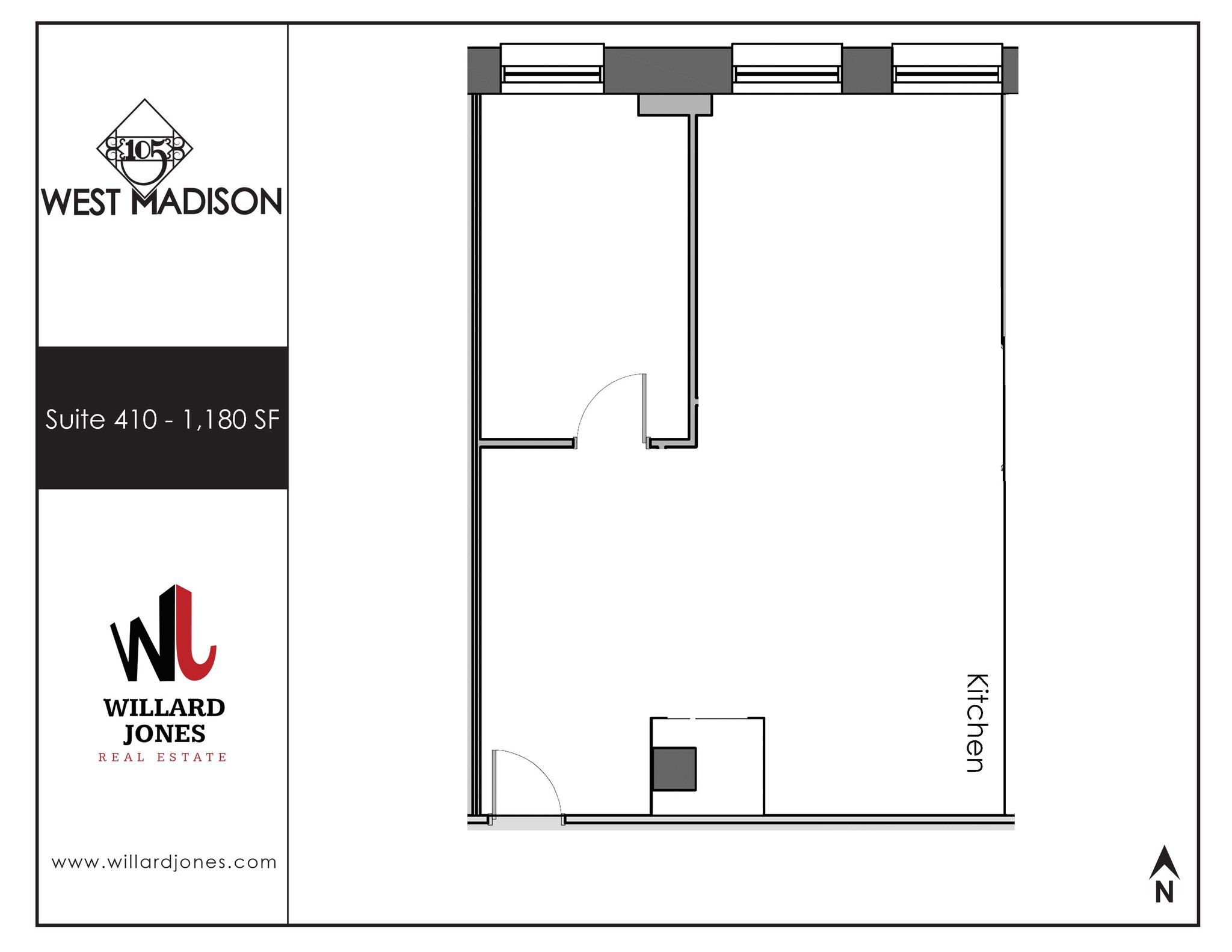 105 W Madison St, Chicago, IL à louer Plan d  tage- Image 1 de 1