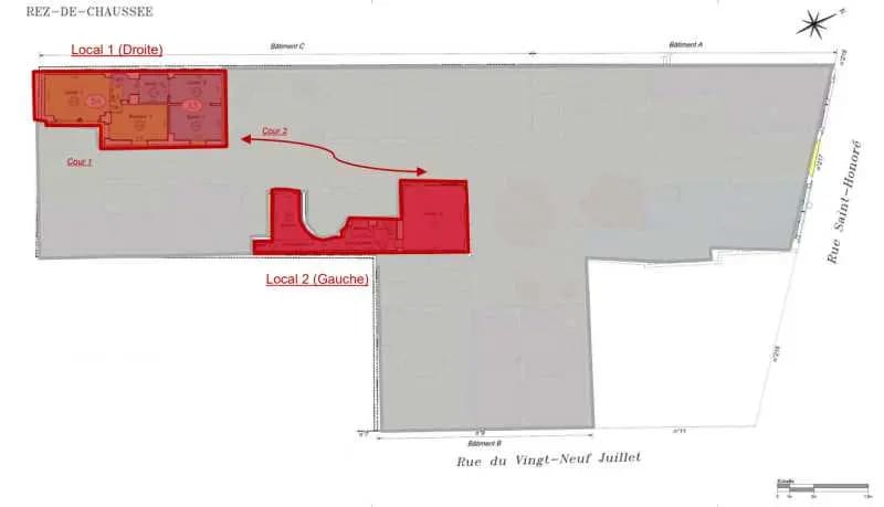 217 Rue Saint-Honoré, Paris for lease Site Plan- Image 1 of 4