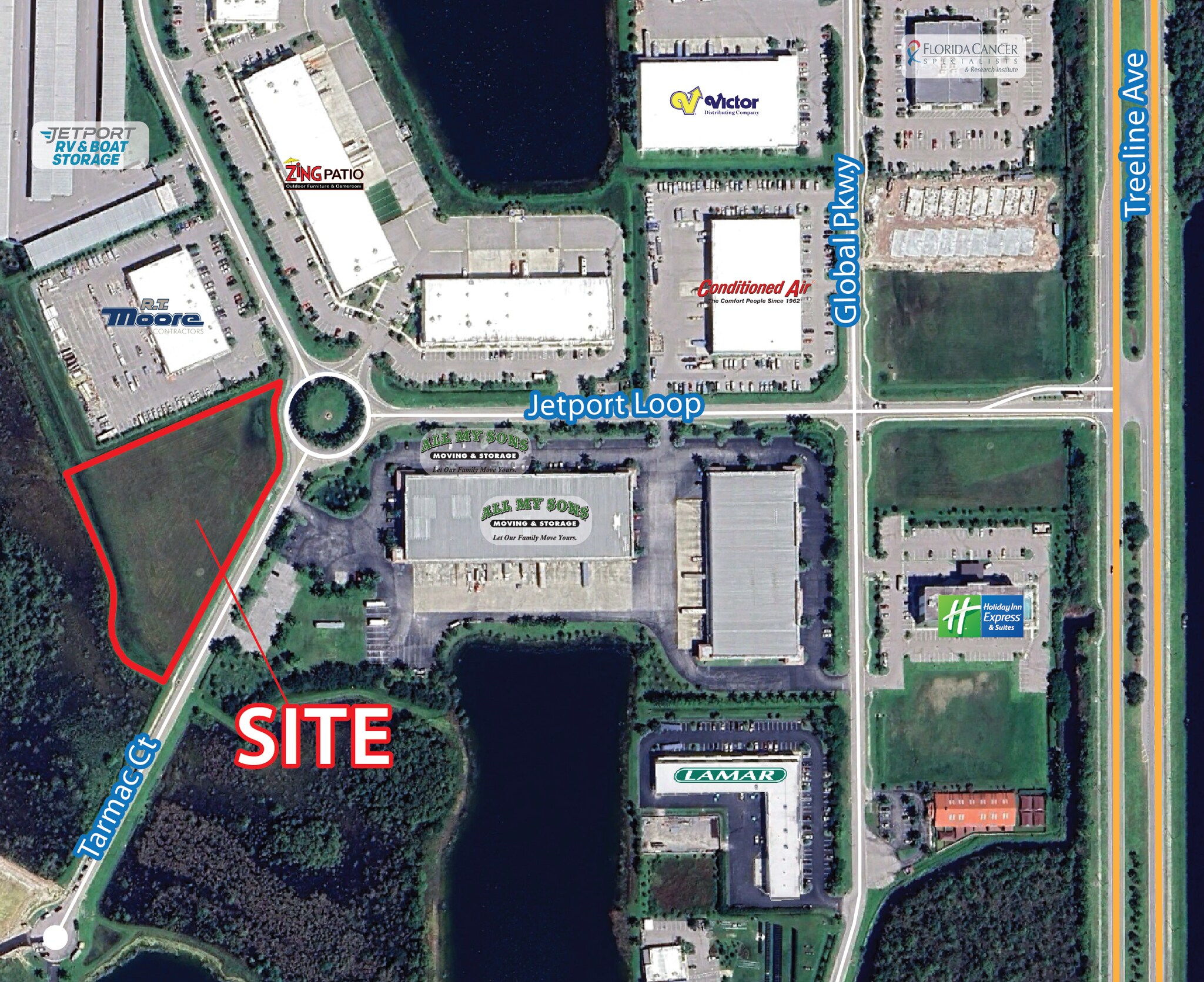 14660 Tarmac Ct, Fort Myers, FL à louer Aérien- Image 1 de 4