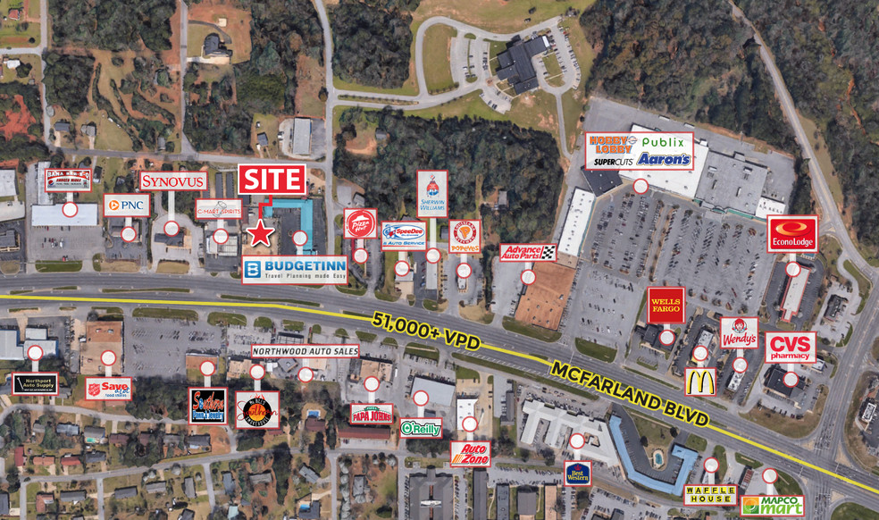 2608 McFarland Blvd, Northport, AL for lease - Primary Photo - Image 1 of 6